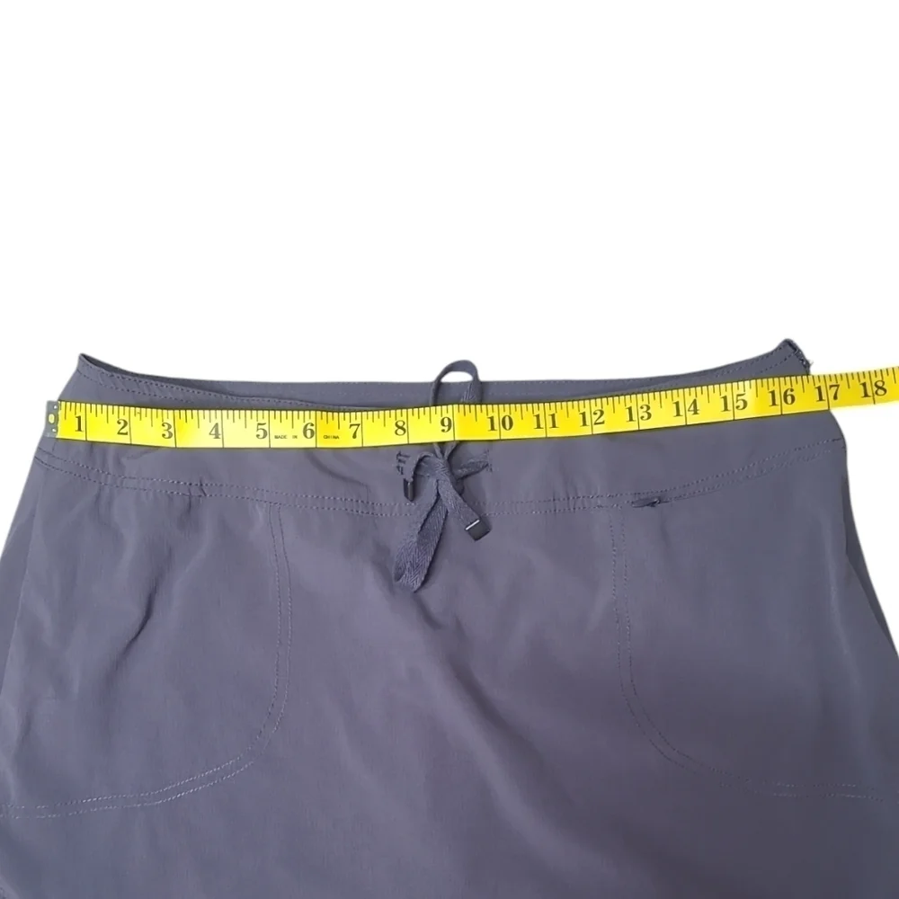 Te Verde New York Nylon Skirt Skort Gray Size XL - Picture 10 of 12